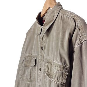 Red Head Casual Shirt with Thick Lining