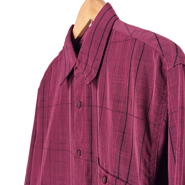 Haggar Red Casual Shirt