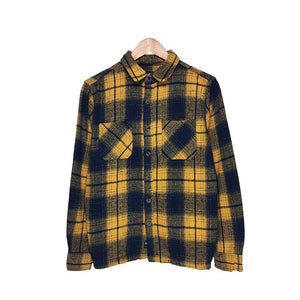 Cloth  Yellow Plaid Shirt