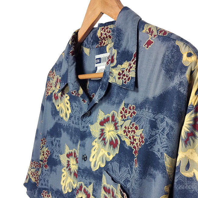 Untied Hawaiian Shirt