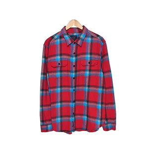 American Eagle Red Plaid Shirt