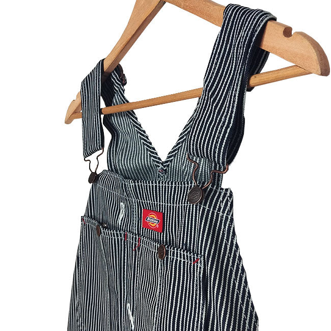 Dickies Striped Denim Overalls
