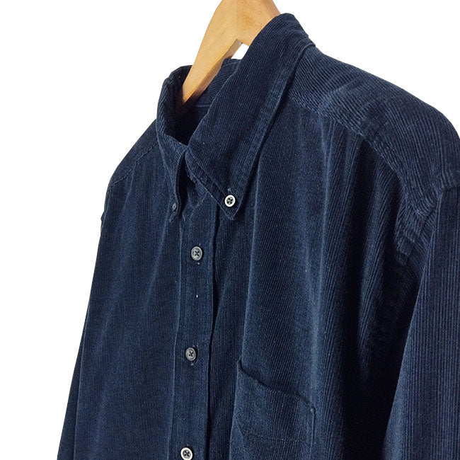 L.L. Bean  Blue Corduroy Shirt