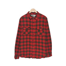 Cargar imagen en el visor de la galería, Field &amp; Stream Orange Plaid Shirt
