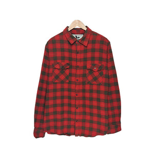 Field & Stream Orange Plaid Shirt