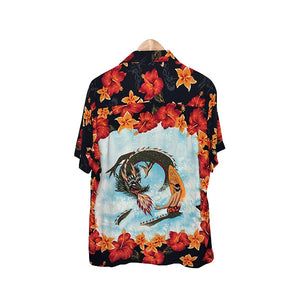 Red Dragon Hawaiian Shirt