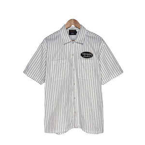 Vanson Cottons  Stiped Short Sleeve Shirt