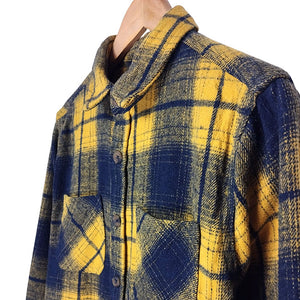 Cloth  Yellow Plaid Shirt