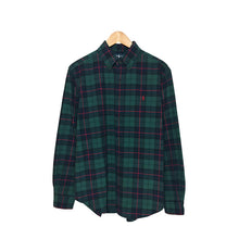 Cargar imagen en el visor de la galería, Ralph Lauren Green Plaid Shirt

