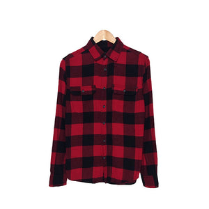 George Black & Red Plaid Shirt