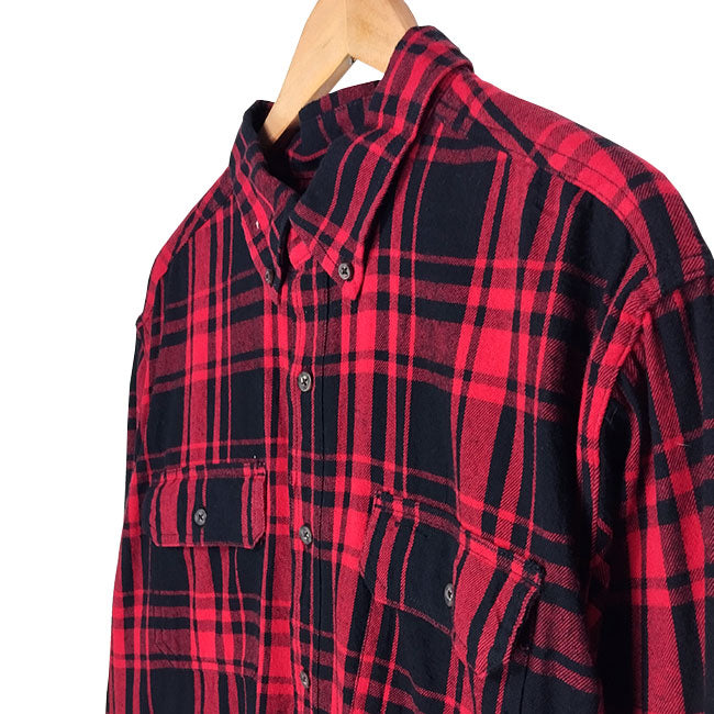 Faded Glory Red Plaid Shirt