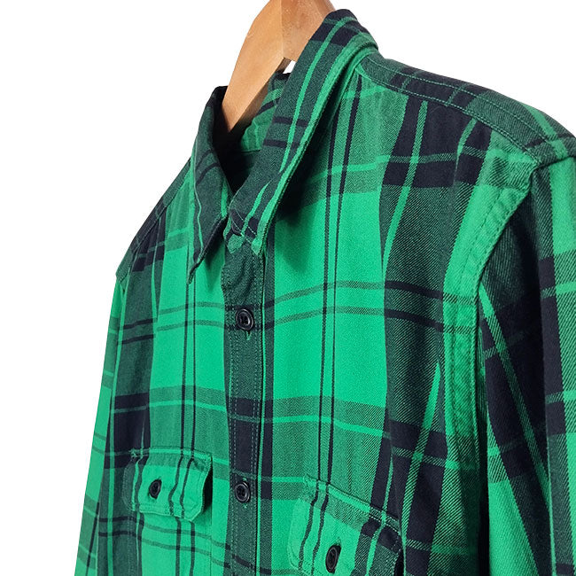 GAP Green Plaid Shirt