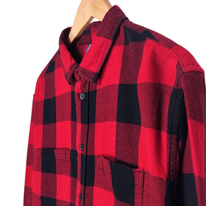 Divided  Red Plaid Shirt