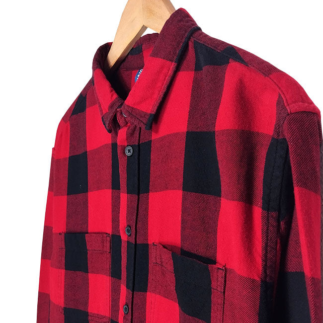 Divided  Red Plaid Shirt