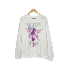 Cargar imagen en el visor de la galería, Nirvana White Hoodie
