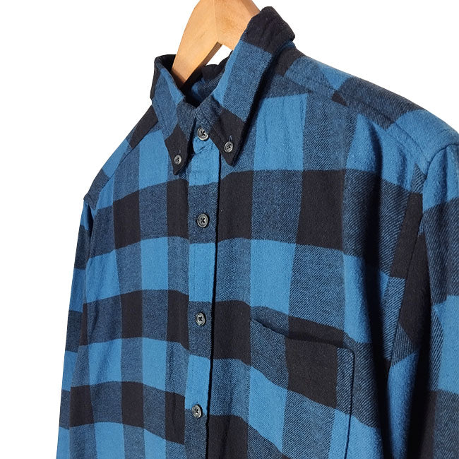 Croft & Barrow Blue Plaid Shirt