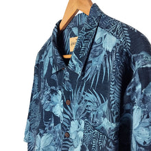 Cargar imagen en el visor de la galería, Havana Jacks Hawaiian Blue Shirt
