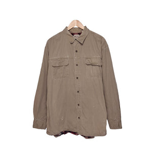 Red Head Casual Shirt with Thick Lining