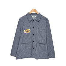 Cargar imagen en el visor de la galería, Emotion Striped Chore-style Jacket
